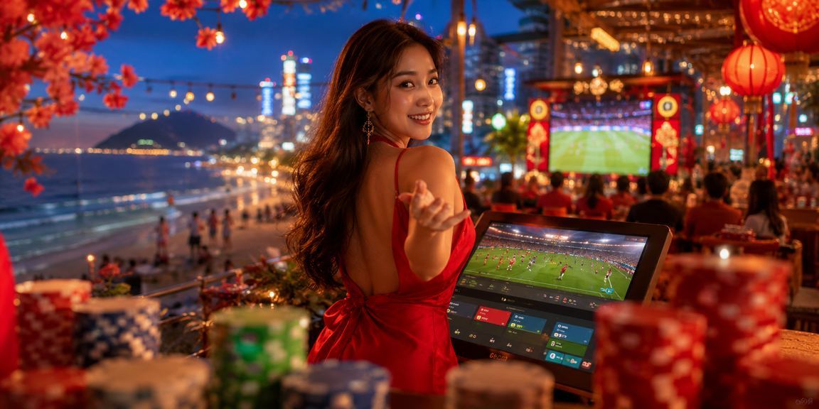 Người chơi thực hiện giao dịch cá cược tại bờ biển Vũng Tàu